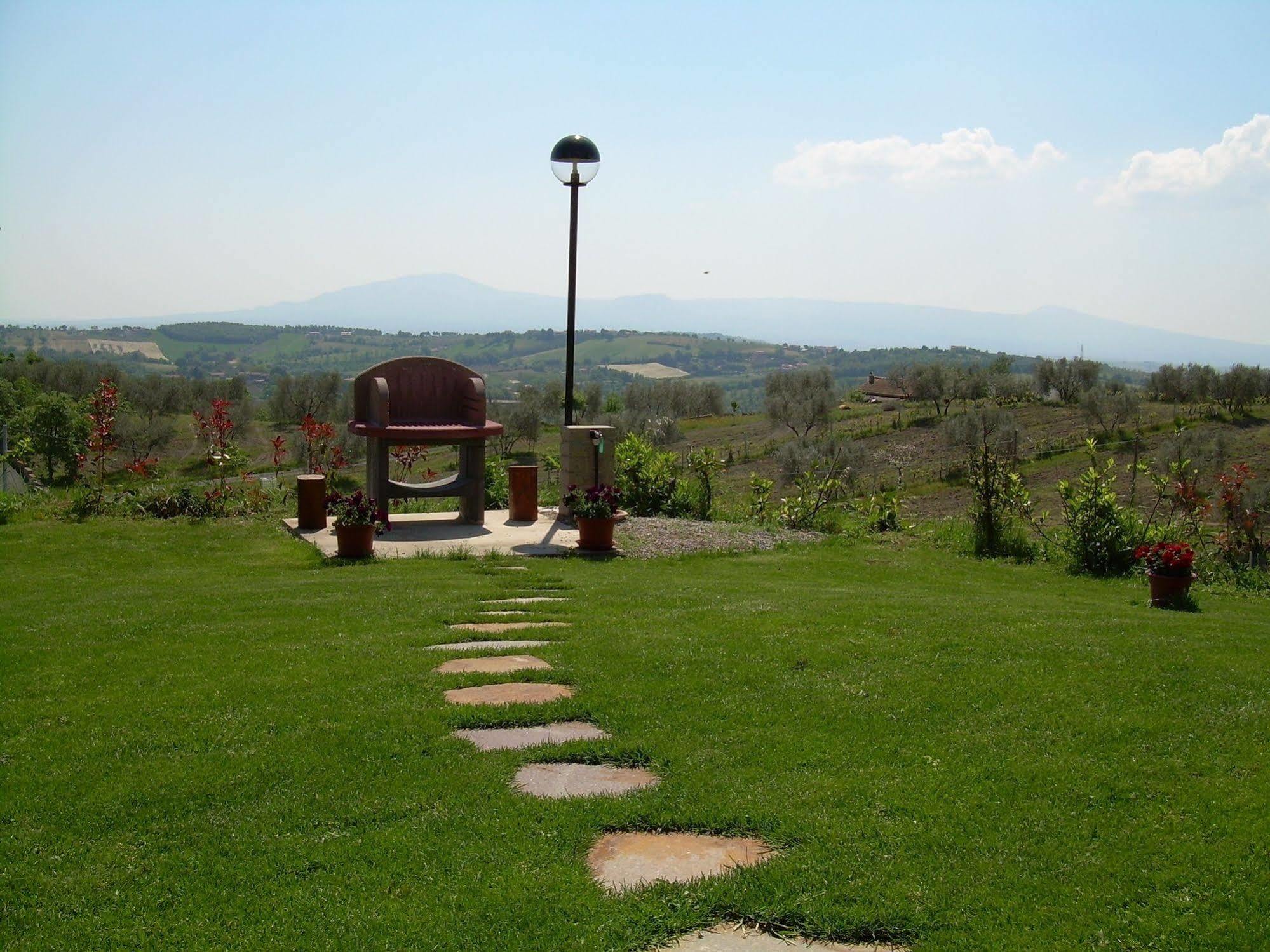 Agriturismo Bella Cima モンテフィアスコーネ エクステリア 写真